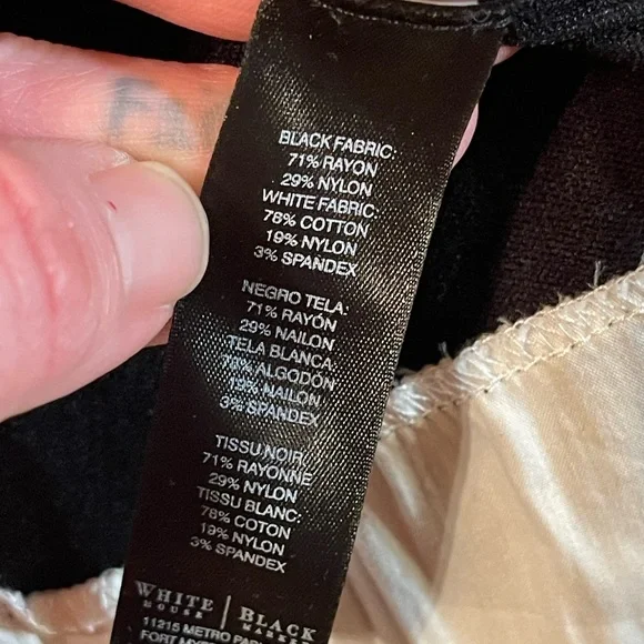 White House Black Market sweater blouse - Picture 4 of 5